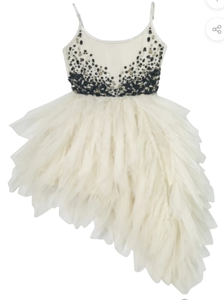 Dolly le petit by Tom tutu dress gown white M 16